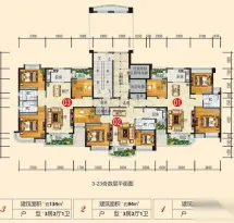 碧桂园花溪首府户型信息1