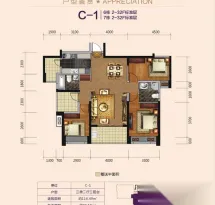宝能城市广场户型信息4
