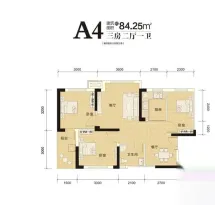 君奕国际公馆户型信息4