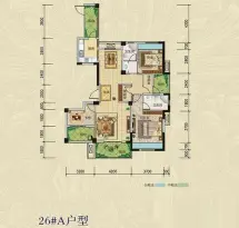 佳源罗马都市户型信息4