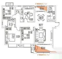 联发君悦华庭户型信息5