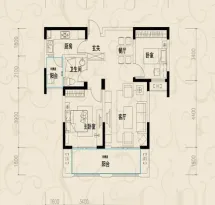 泰江兰庭户型信息3