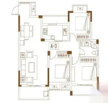 经开盈石IM广场户型信息3