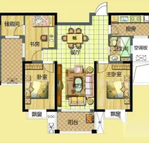 方大上上城户型信息4
