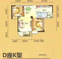 凯江新城户型信息5