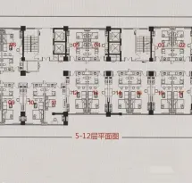 美多国际大厦户型信息1