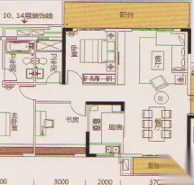 越秀星汇品峰户型信息3