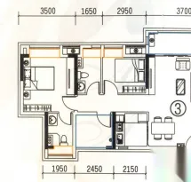 万荟玖珑户型信息6