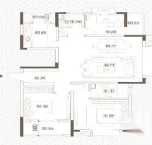 绿地象南中心户型信息5