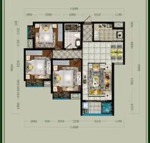 海棠月色户型信息1