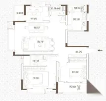 绿地象南中心户型信息4