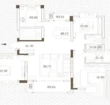 绿地象南中心户型信息2
