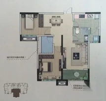 中铁逸都户型信息2