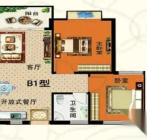 万福家园户型信息4