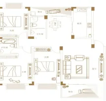 明华水岸名居户型信息1