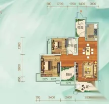 中房天玺湾户型信息2