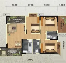 宝阁丽公馆户型信息3