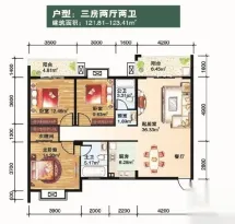 民鑫飞虎林居户型信息3