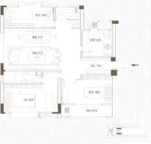 绿地象南中心户型信息3