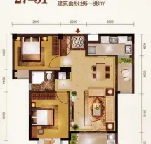 天元翰林尊府户型信息1