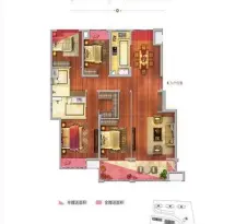 中海御锦公馆户型信息3