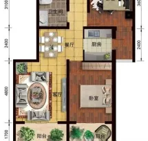 众邦金水湾1号院户型信息2