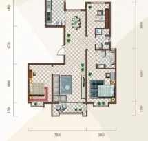 滨河风景户型信息4