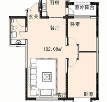 鞍钢田园户型信息2