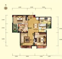 三盛颐景蓝湾户型信息5