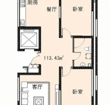 鞍钢田园户型信息6