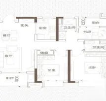 绿地象南中心户型信息1