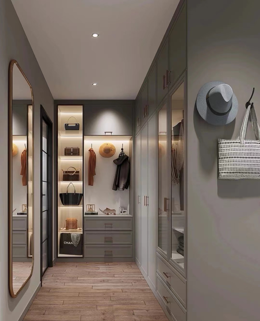 东莞装修半包:衣帽间设计8大原则-安家网