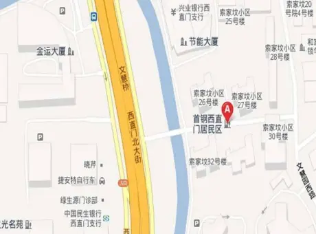 首钢西直门居民区-海淀区小西天北京市海淀区文慧园斜街