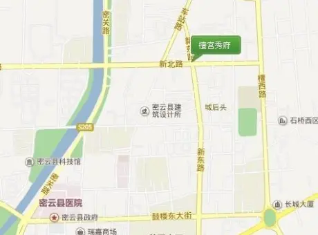 檀宫秀府-密云县密云北京市密云区新北路北侧