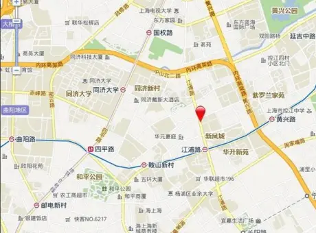 凤城小区-杨浦区周家嘴路延吉西路江浦路凤城路