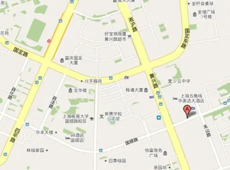 东上海中心-杨浦区黄兴公园杨浦关山路139号、黄兴路1858号