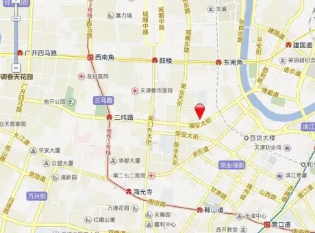 庆有东里-和平区南市街建物大街与华安大街交口