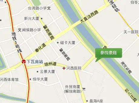 泰悦豪庭-河西区下瓦房街台儿庄路与刘庄桥交口东侧