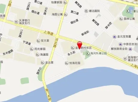 金泰西区-塘沽区塘沽新村街和平路与上海道交口