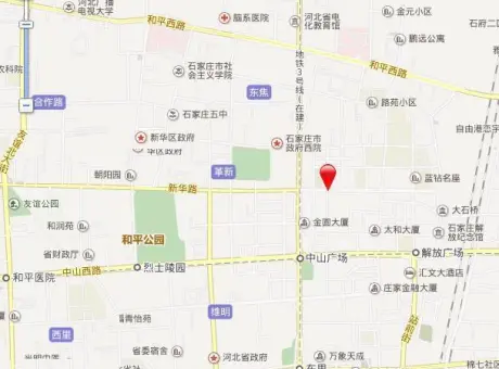 福郡-新华区新华路中华大街与新华路交叉口东北角