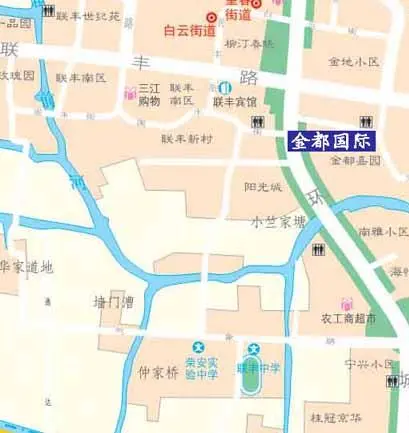 金都国际-海曙区月湖公园环城西路和宝善路的交汇处