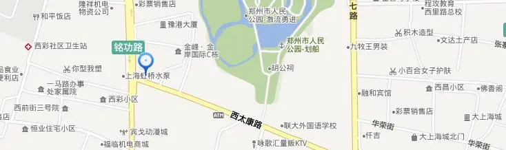 南花园二七-二七区铭功路铭功路与西太康路交叉口向东100路南