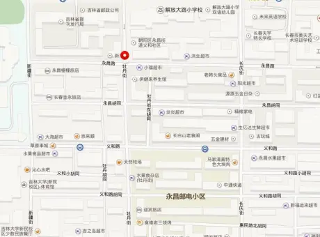 永昌路与牡丹街交叉口-朝阳区永昌永长路与牡丹街交汇