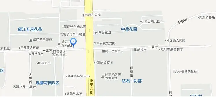 耀江五月花苑-宽城区铁北亚泰北大街与一匡街交汇处