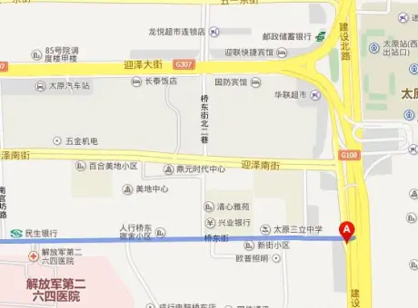 桥东街小区-迎泽区桥东桥东街264医院正北