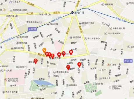 三八广场-中山区三八广场中山长江东路、人民路以南明泽街以东清爽街以北太阳街以西