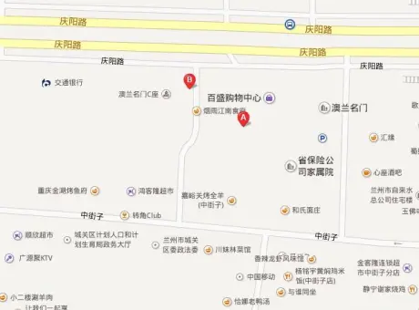 澳兰名门B2座-城关区南关十字庆阳路115号