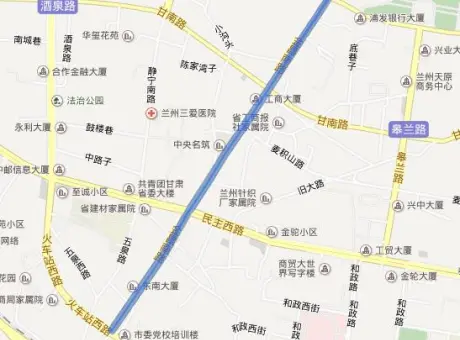 金昌南路-城关区白银路金昌南路