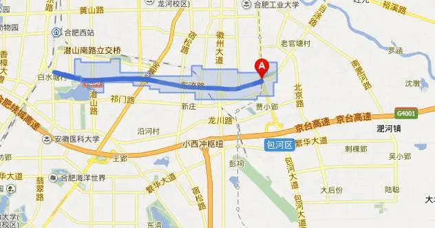 联东U谷-包河区包河周边繁华大道与上海路交口