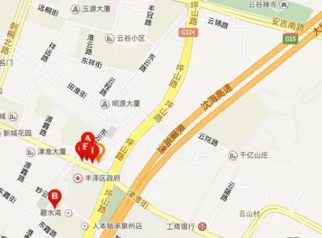 山水湾-丰泽区云谷工业区津淮街与坪山路交叉路口